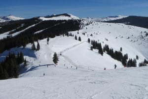 Vail Ski Resort Bowls Cat Track