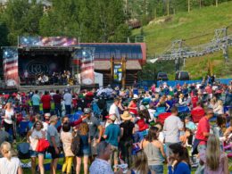 Image of people enjoying July 4th together in Beaver Creek, Colorado