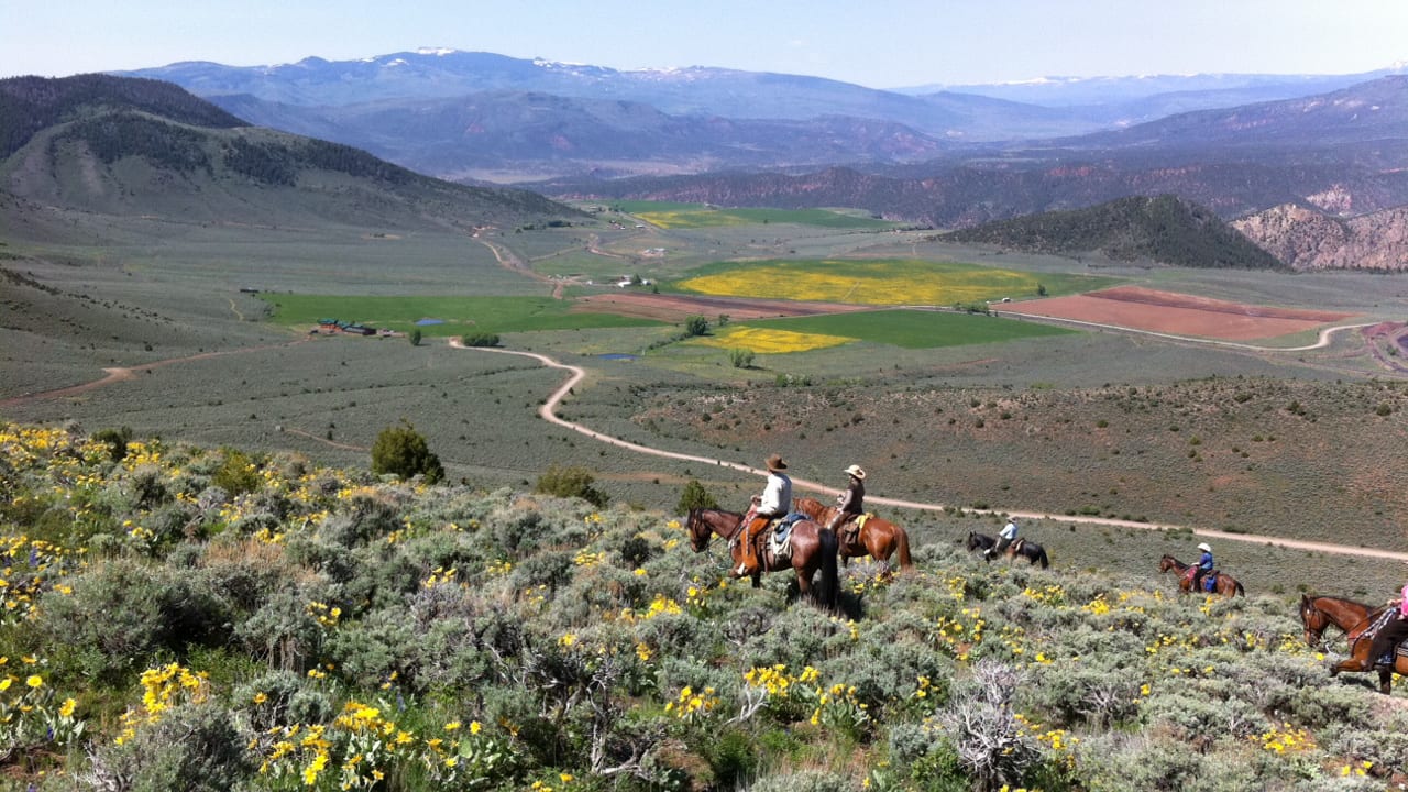 Colorado Dude Ranch Black Mountain Ranch Horseback Riding