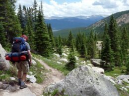 Colorado Trail Hiker