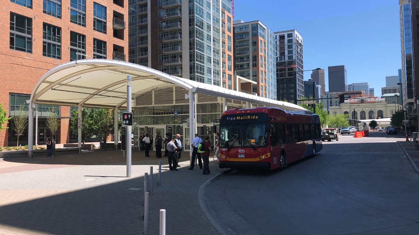 Colorado Transportation Denver Free Mall Ride Bus