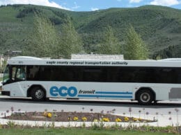 Eco Transit bus, Eagle County, CO