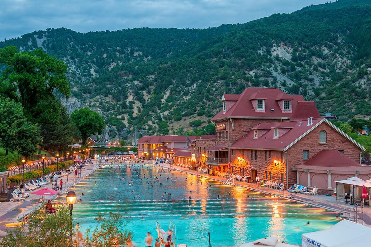 Glenwood Hot Springs Swimming Pool Colorado