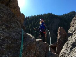Golden Mountain Guides Rock Climbing Eldorado Canyon State Park
