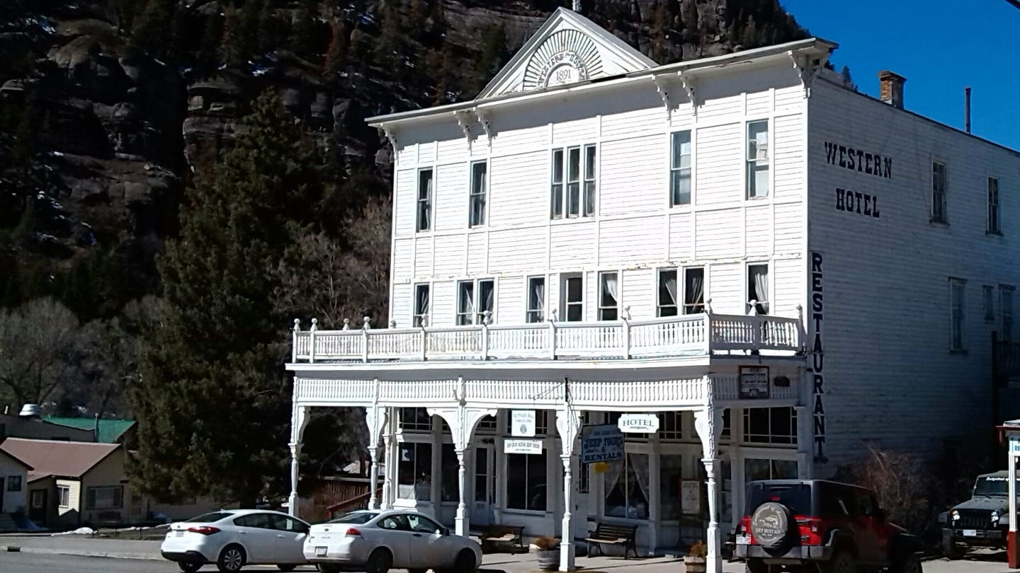 Historic Western Hotel Ouray Coloraod