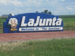 La Junta Colorado Welcome Sign