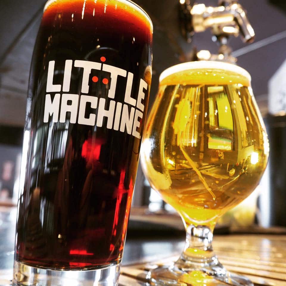 Little Machine Beer Denver CO Beer Glasses