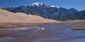 image of Medano Creek at Great Sand Dunes