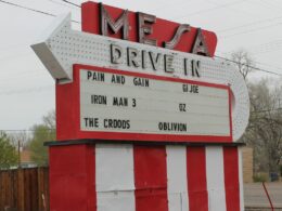 Mesa Drive-In theater in Pueblo, Colorado