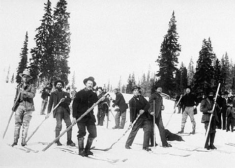 Miners Skiing Irwin Colorado