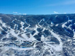 Image of the slopes at Powderhorn Resort