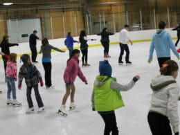 Image of people skating at Pueblo Ice Arena in Colorado