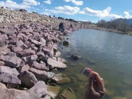 Fishing at Quail Lake Colorado Springs