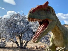 Image of a dinosaur at Royal Gorge Dinosaur Experience in Canon City, Colorado
