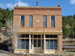 Russell Gulch CO Ghost Town IOOF Hall