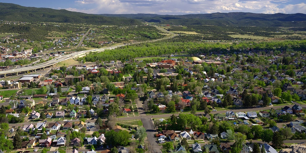 Southern Trinidad Colorado Aerial View