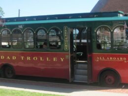 Image of the Trinidad Trolley in Trinidad, Colorado