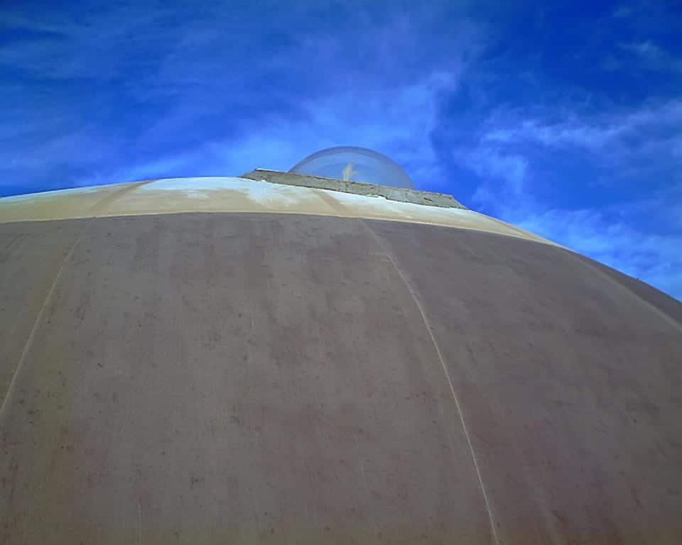 UFO Watchtower Dome Roof