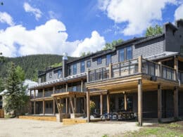 Hotel exterior of Vaquera House Crested Butte CO