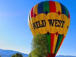 Image of a hot air balloon from Wild West Balloon Adventures in Steamboat Springs, CO